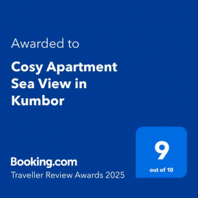 Cosy Apartment Sea View in Kumbor